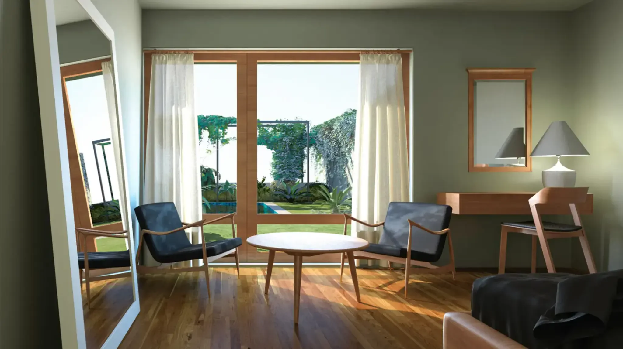 Sala com vista